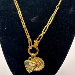 Air & Anchor Charms & Cuff Keeper Chain - Never Worn